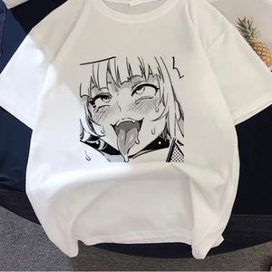 Y2k Style Cute Anime t-shirt 🤍